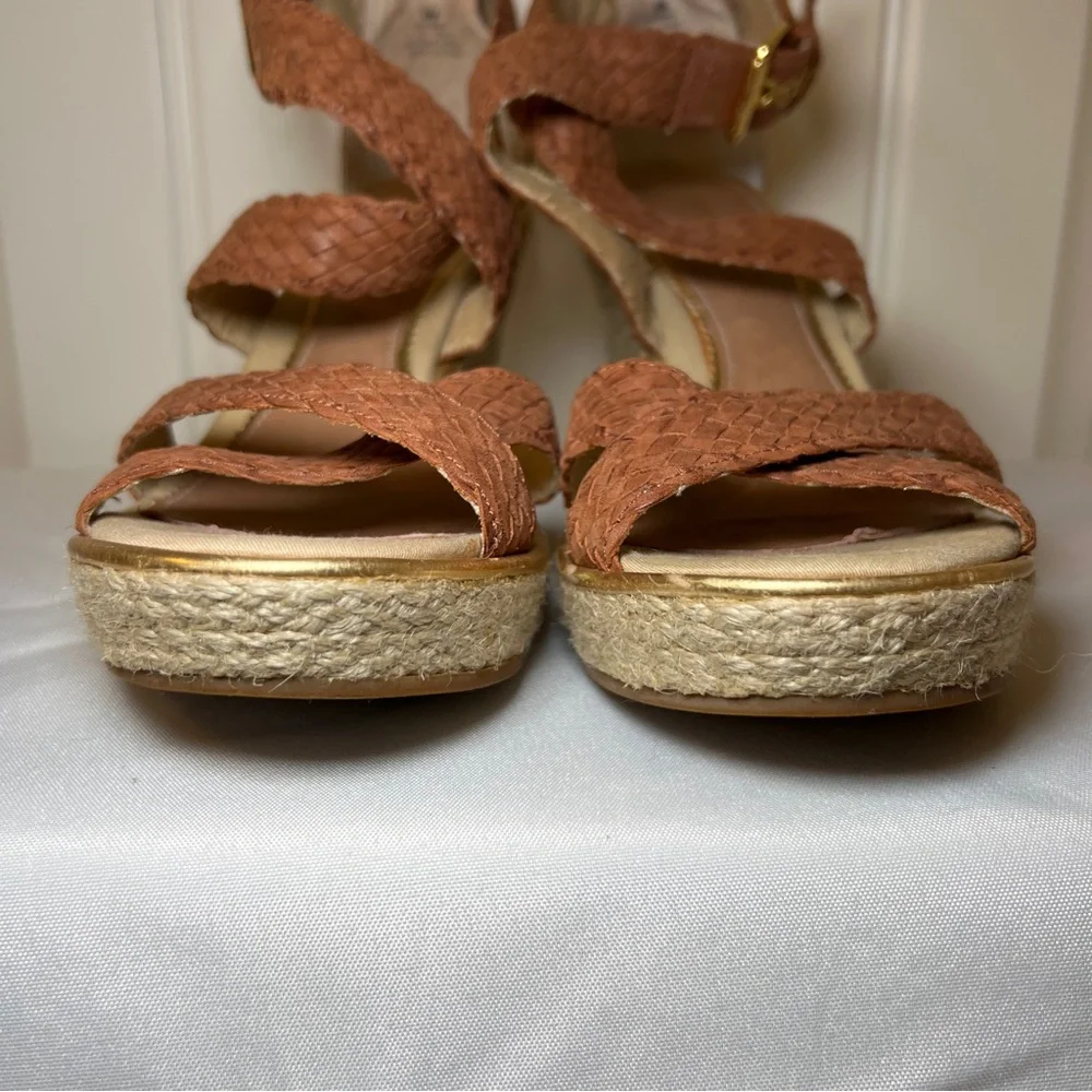 Sperry Brown Wedge‎ Platform Sandals Women’s 8M